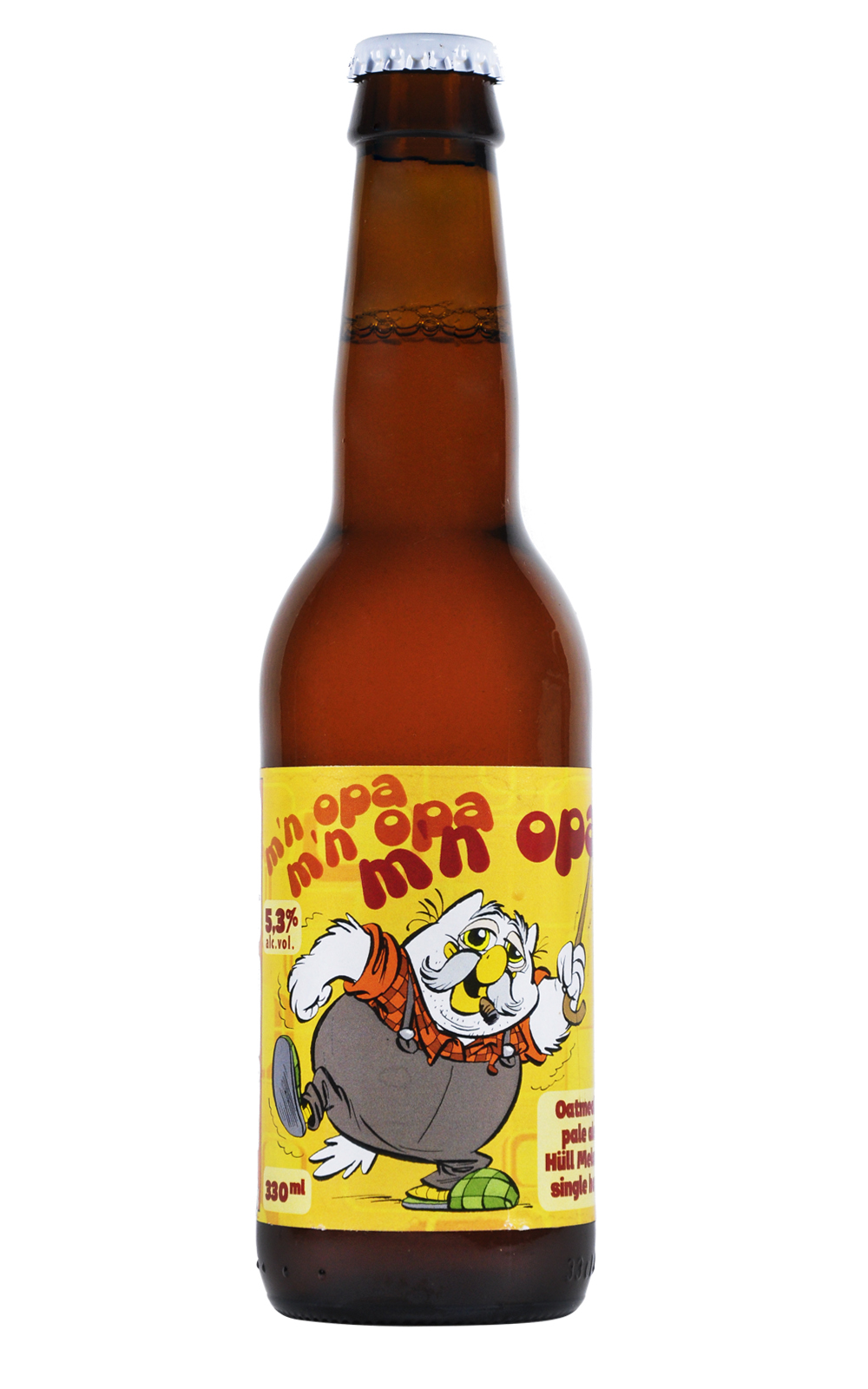 Het Uiltje Brewing Company M N OPA M N OPA Oatmeal Pale Ale 貓頭鷹精釀啤酒廠 貓頭鷹野爺 淺色愛爾