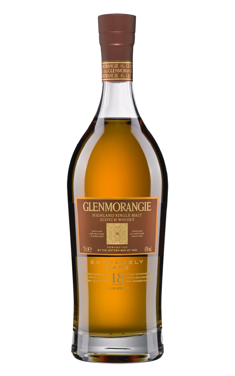 Glenmorangie Extremely Rare Aged 18 Years Highland Single Malt Scotch Whisky 格蘭傑蒸餾廠 18年單一麥芽蘇格蘭威士忌