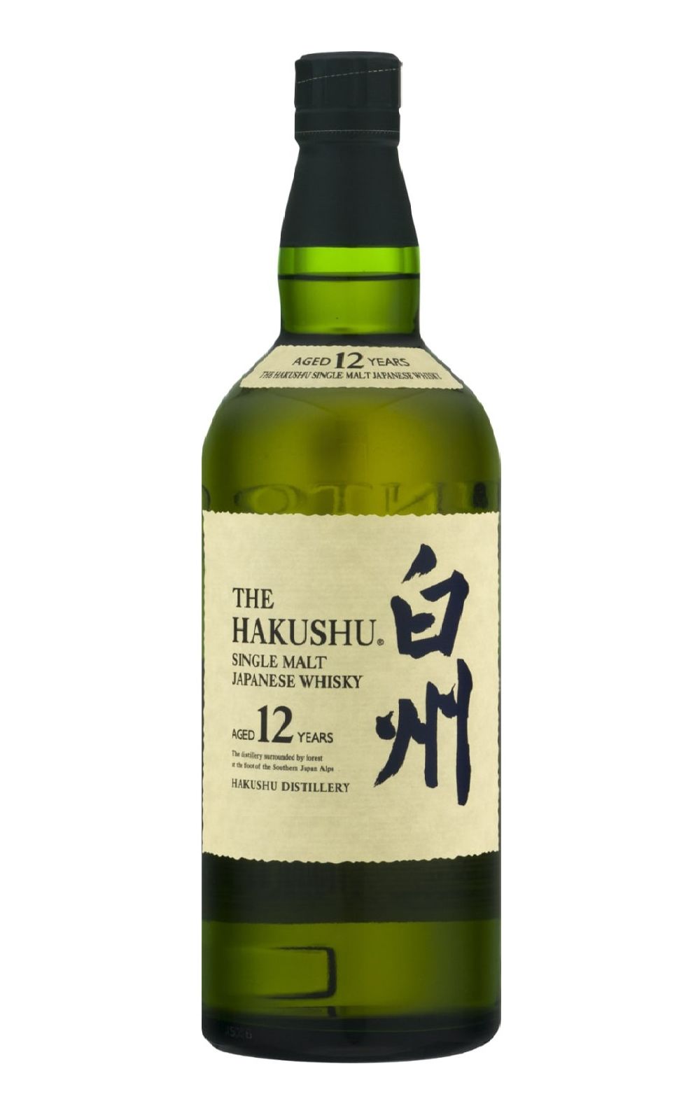 The Hakushu Aged 12 Years Single Malt Japanese Whisky New Version