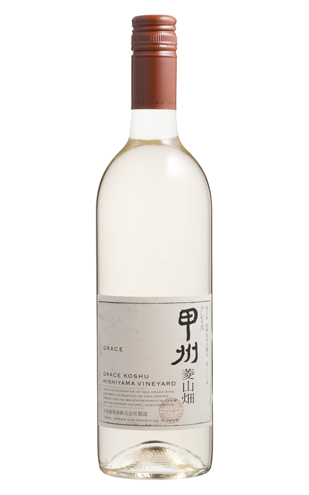 Grace Wine Grace Hishiyama Vineyard Koshu 2022 葛蕾絲酒莊 菱山畑 甲州白酒