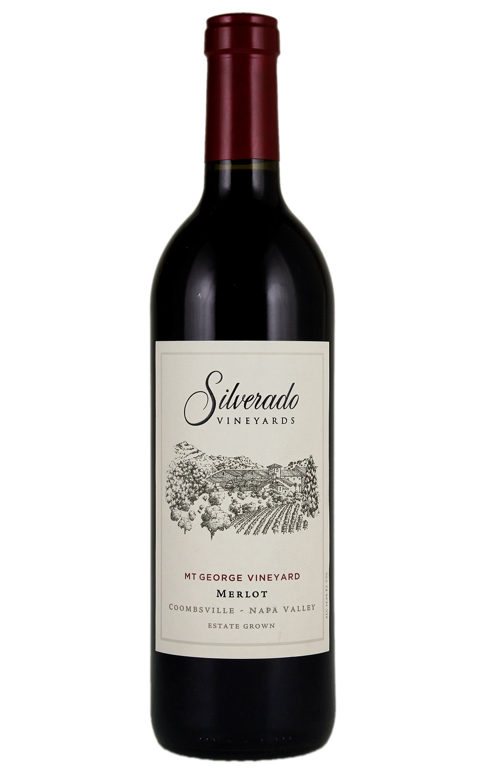 Silverado Vineyards Merlot Mt George 2014 銀鎮酒莊 那帕山谷梅洛紅酒