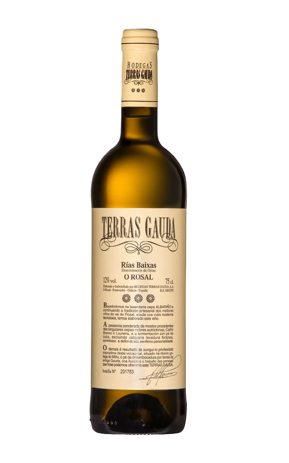 Bodegas Terra Gauda O Rosal 2016 泰奧斯・高達酒莊 歐若莎 白酒