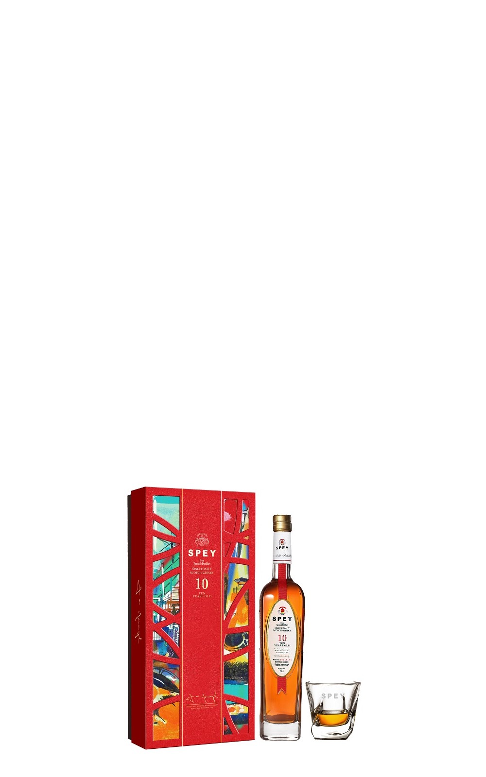 Spey 10 Years Old Single Malt Scotch Whisky Gift Box 2023 春節禮盒 詩貝酒廠 10年單一麥芽蘇格蘭威士忌 2023 春節禮盒