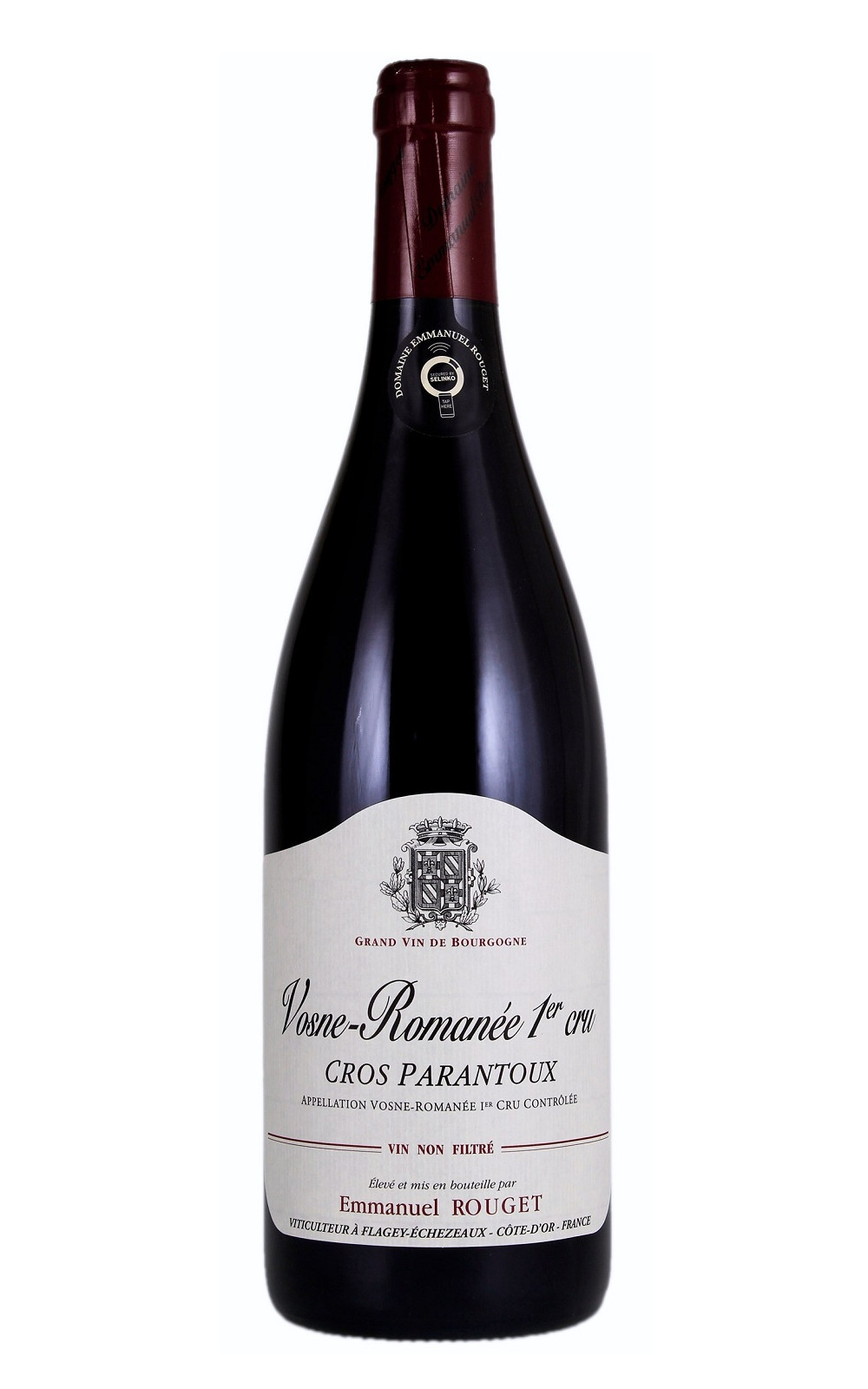 Domaine Emmanuel Rouget Vosne Romanee 1er Cru Cros Parantoux 2015 艾曼紐 胡傑酒莊 馮內侯馬內 帕宏圖 一級園紅酒