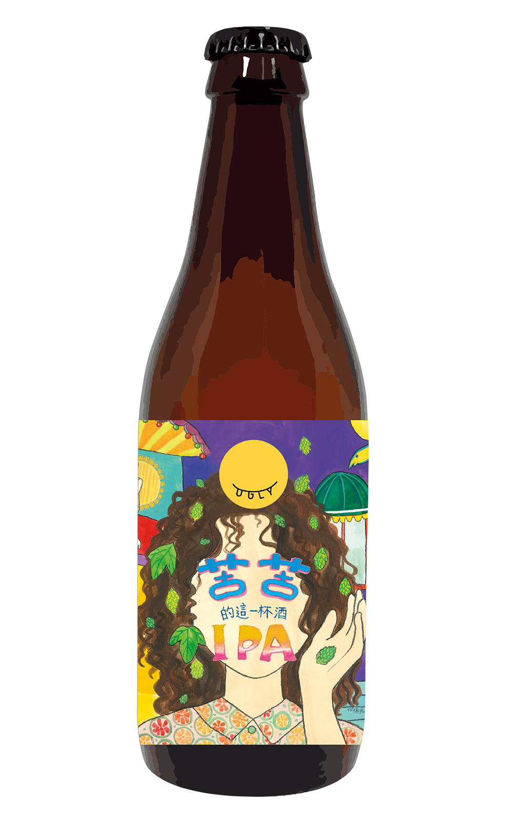 UGLY HALF BEER KUKU IPA 酉鬼啤酒 苦苦 IPA