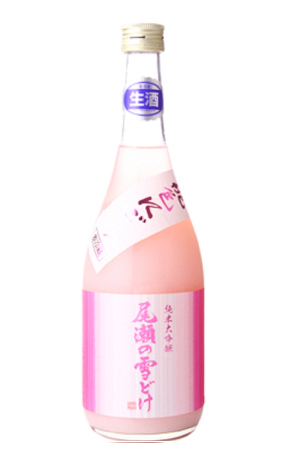 龍神酒造株式会社 尾瀬の雪どけ 桃色にごり 純米大吟醸 龍神酒造 尾瀨雪融 桃色濁酒 純米大吟釀