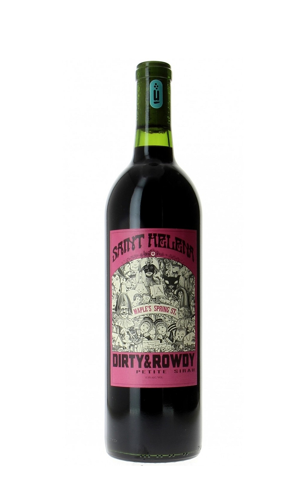 Dirty and Rowdy Family Wines Maple s Spring Street Petite Sirah 2016 又髒又鬧酒莊 麥波的春天小街 小希哈紅酒