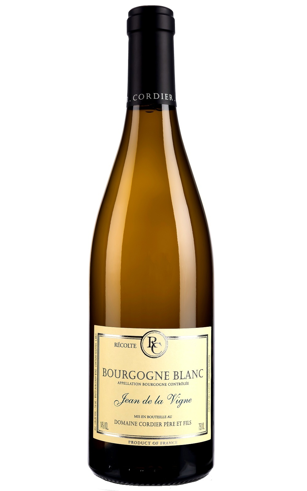 Domaine Cordier Bourgogne Jean de la Vigne Chardonnay 2015 蔻蒂酒莊 布根地 藤之尚 夏多內白酒