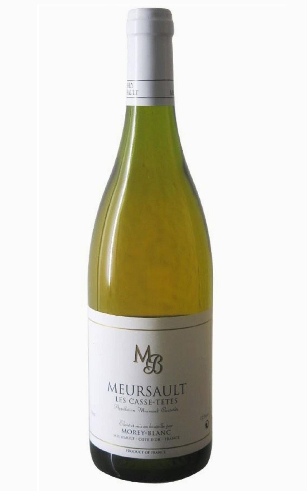 Maison Morey Blanc Meursault Les CaSSe Tetes Blanc 2002 莫瑞 白朗酒莊 梅索 破頭園 白酒
