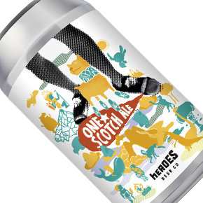 Heroes Beer Co-"AP-09" One Star Scotch Ale