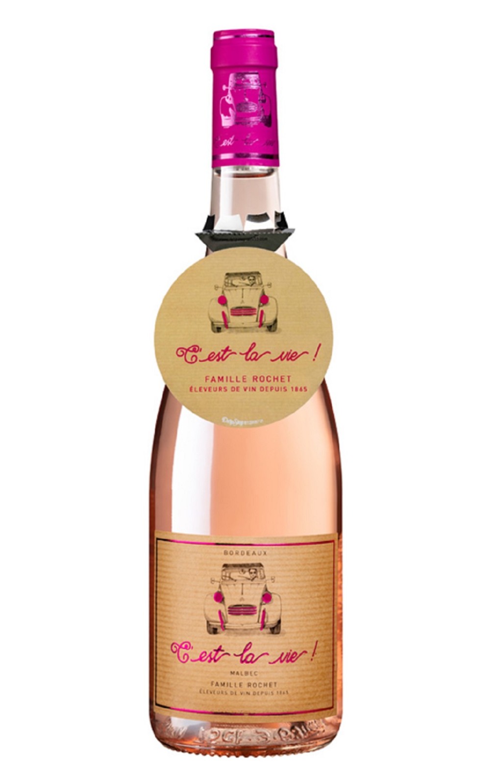 Chateau Malbat C est la Vie Malbec Rose 2020 瑪鉑堡 甜心哺哺 老爺車粉紅酒