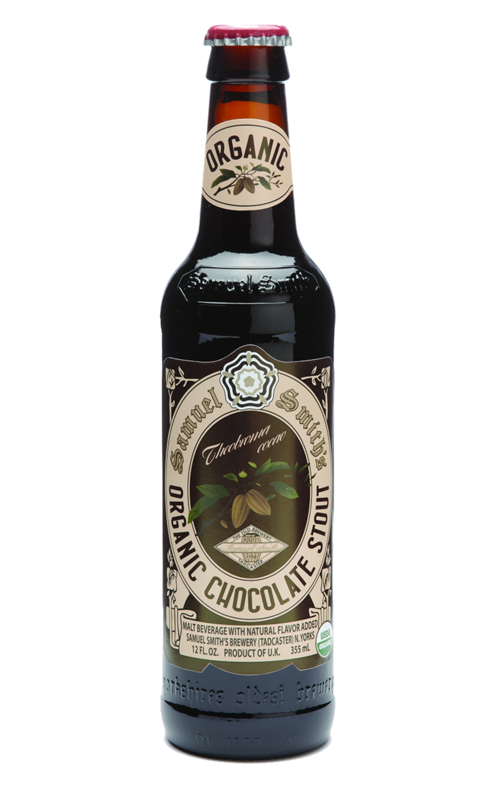 Samuel Smith s The Old Brewery Organic Chocolate Stout 塞繆爾史密斯老酒廠 有機巧克力司陶特黑啤酒