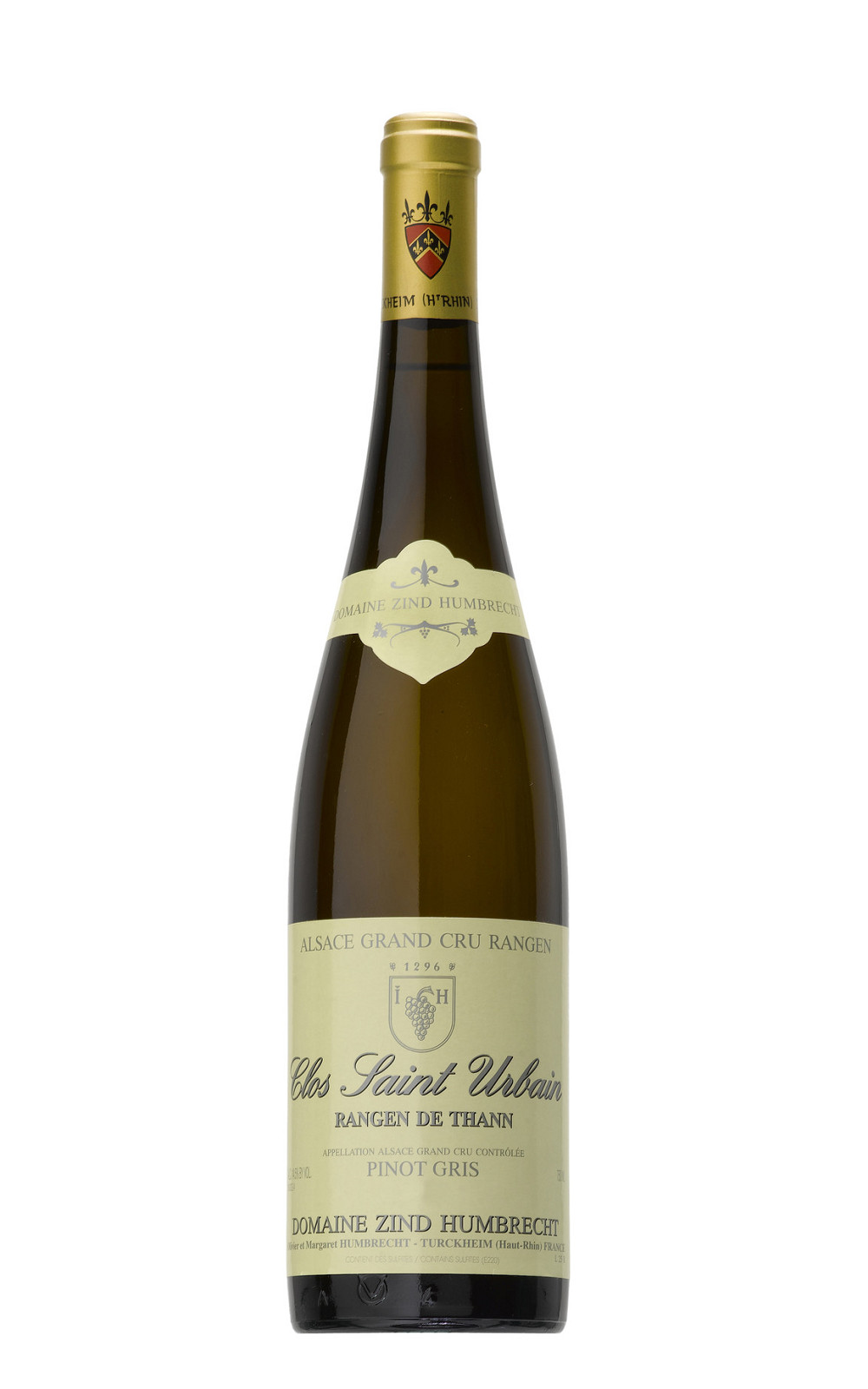 Domaine Zind Humbrecht Clos Saint Urbain Rangen de Thann Grand Cru Pinot Gris 2017 辛‧頓貝希特酒莊 聖烏班 漢根讓 特級園 灰皮諾白酒