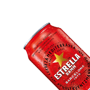 Estrella Damm-"Estrella Damm" Lager Beer