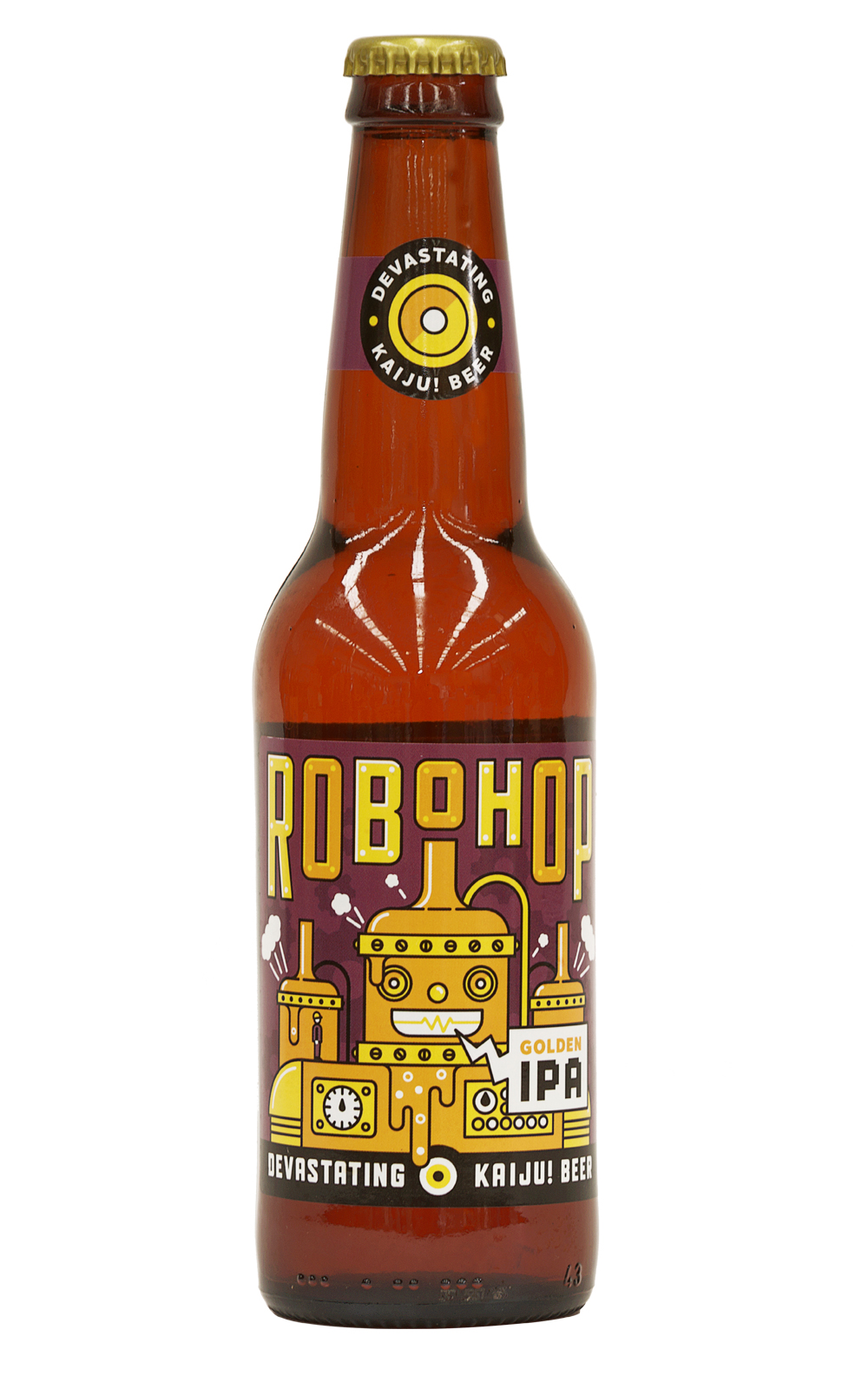 KAIJU Robohop Golden IPA 開醺啤酒 機器人金啤酒