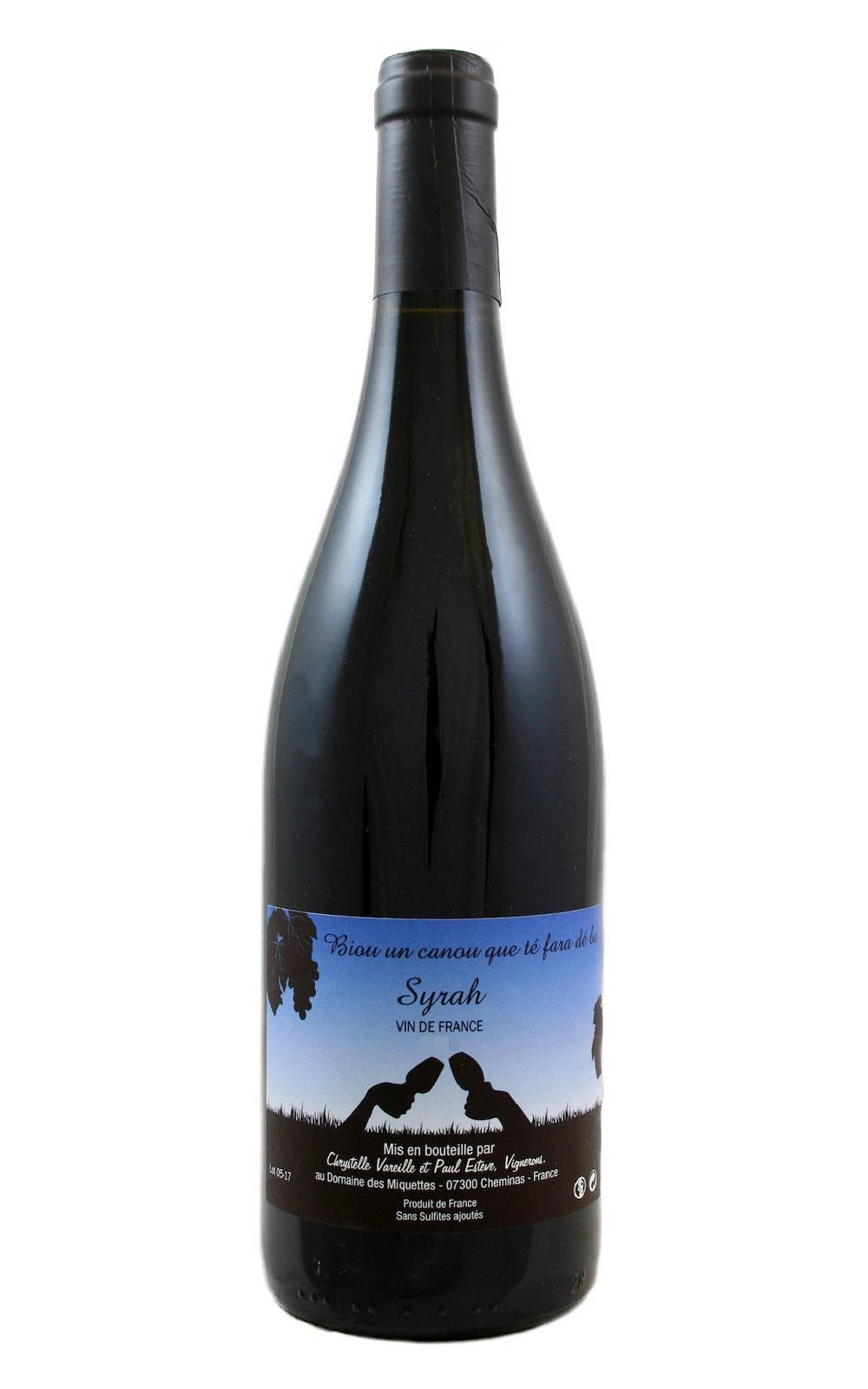 Domaine des Miquettes Biou Un Canou Que Te Fera De Be Syrah 2018 米蓋特酒莊 喝了有翅膀 希哈紅酒