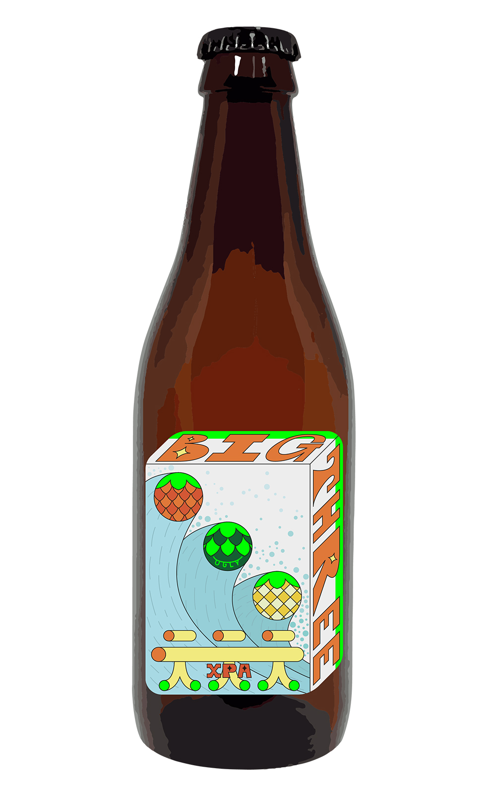 UGLY HALF BEER Big Three XPA 酉鬼啤酒 大三元 XPA