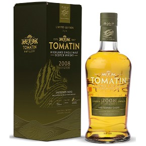 Tomatin Distillery-"French Collection" Sauternes Casks Limited 2008 Edition Aged 12 Years Single Mal