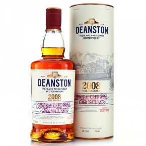 Deanston-The 2008 Vintage Bordeaux Red Wine Cask 9 Year Old Single Malt Scotch Whisky