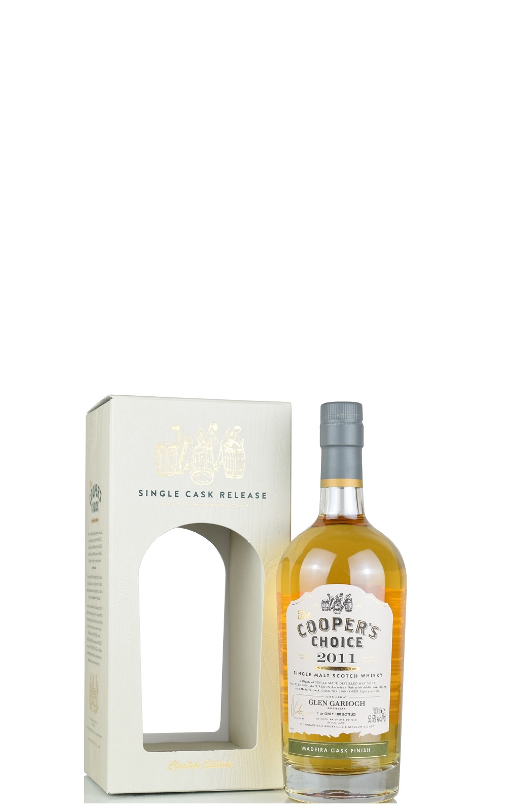 The Cooper s Choice Glen Garioch 2011 8yo Madeira Cask Finished Single Malt Scotch Whisky 酷選大師 格蘭蓋瑞 2011 馬德拉過桶單一桶蘇格蘭威士忌