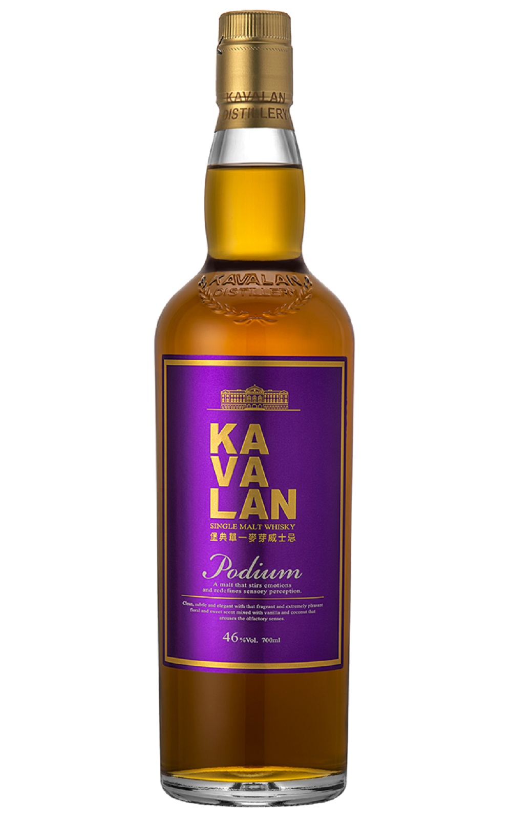 Kavalan Kavalan Podium Single Malt Whisky 噶瑪蘭蒸餾廠 噶瑪蘭系列 堡典 單一麥芽威士忌
