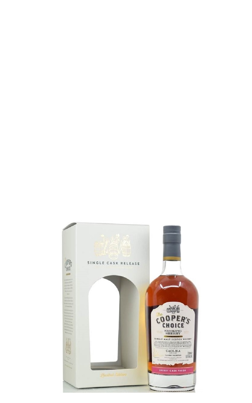 The Cooper s Choice Caol Ila 233 Oloroso Cask Single Malt Scotch Whisky 酷選大師 卡爾里拉 雪莉桶 233 單一麥芽蘇格蘭威士忌