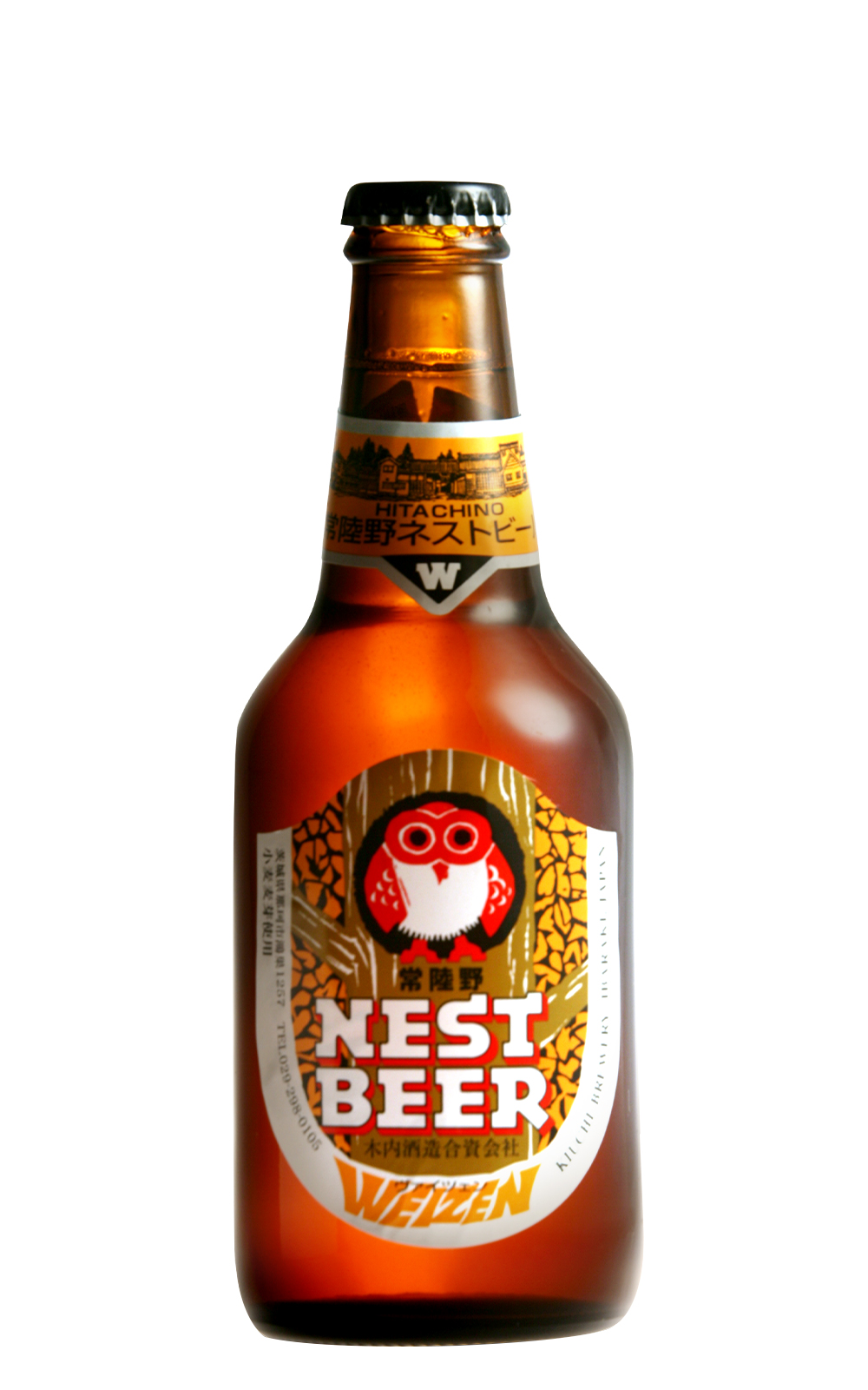 Hitachino Nest Beer Weizen 常陸野貓頭鷹啤酒廠 小麥香草白啤酒