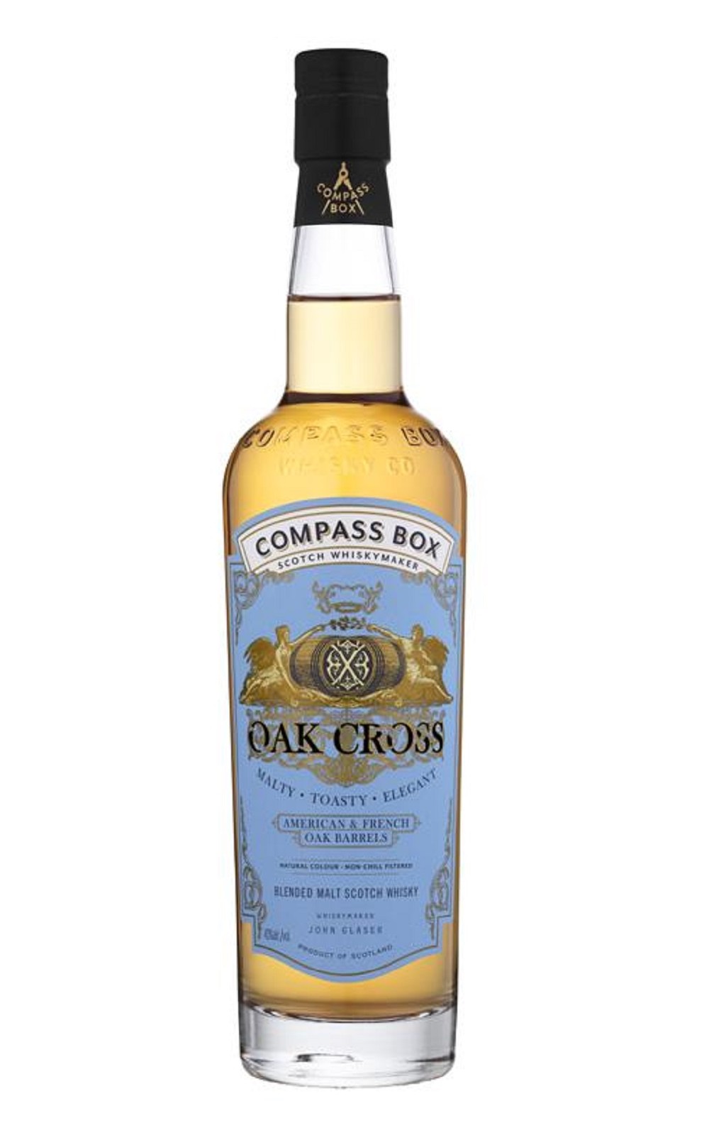 Compass Box Oak Cross Blended Malt Scotch Whisky 威海指南針 木桶達人 調和麥芽蘇格蘭威士忌