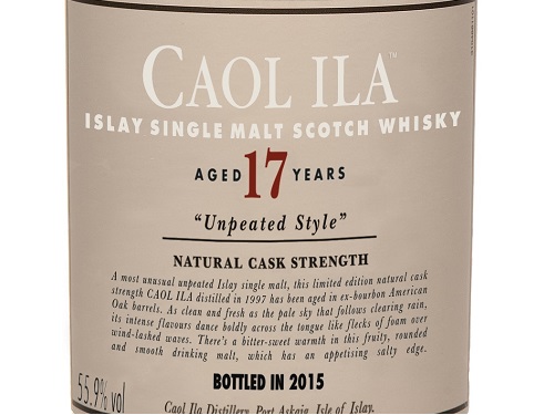 Caol Ila 17 Year Old Unpeated Special Release 2015 卡爾里拉