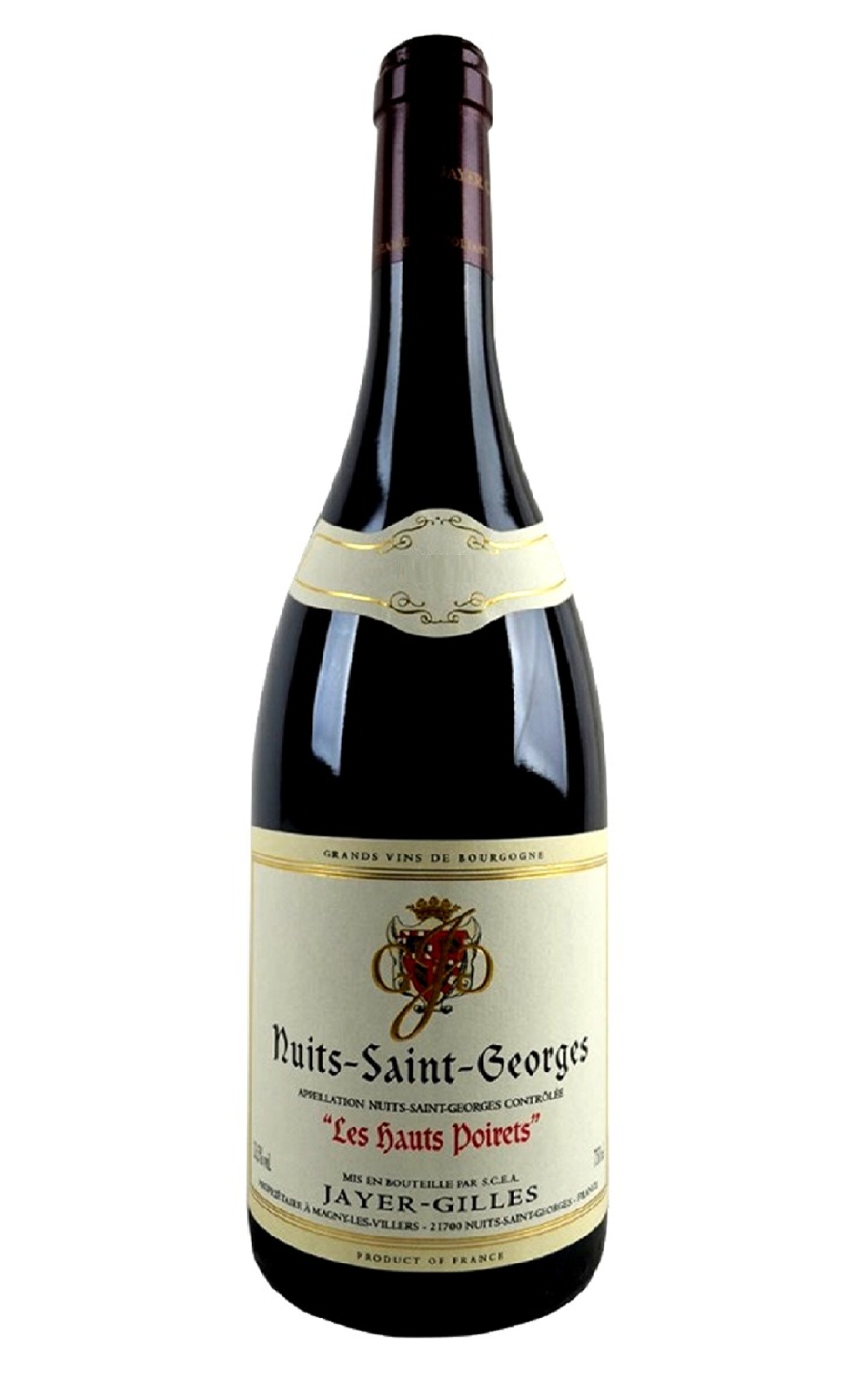 Domaine Jayer Gilles Nuits Saint Georges Les Hauts Poirets 2012 佳葉 吉爾酒莊 夜聖喬治 波黑高地 紅酒