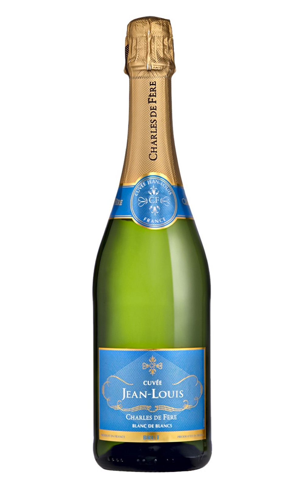 Charles de Fere Cuvee Jean Louis Blanc de Blancs Brut NV 查理 迪費爾酒莊 尚路易精選 白中白 不甜氣泡酒