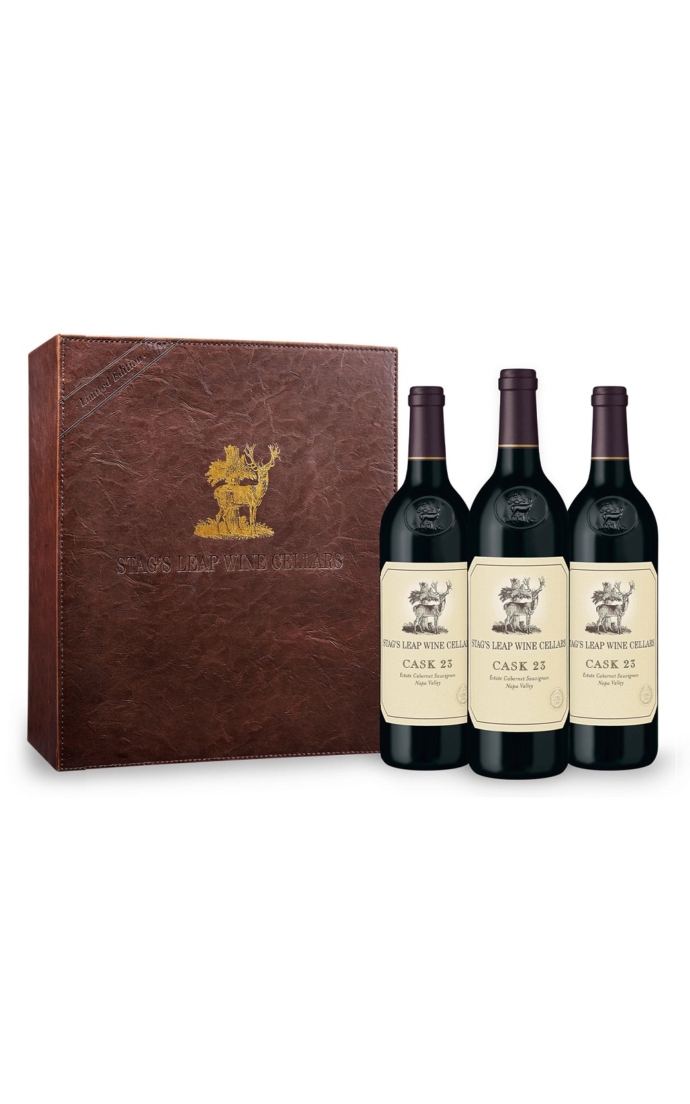 Stag s Leap Wine Cellars Cask 23 Cabernet Sauvignon Vertical Vintage Set 750ml 3 NV 鹿躍酒莊 23號 卡本內蘇維濃紅酒 垂直年份套組 750ml 3