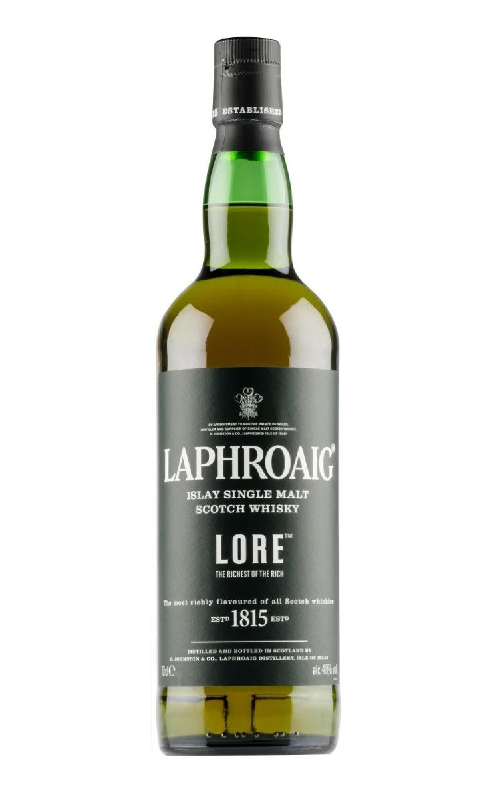Laphroaig Lore Islay Single Malt Scotch Whisky 拉弗格蒸餾廠 珞爾 艾雷島 單一麥芽蘇格蘭威士忌