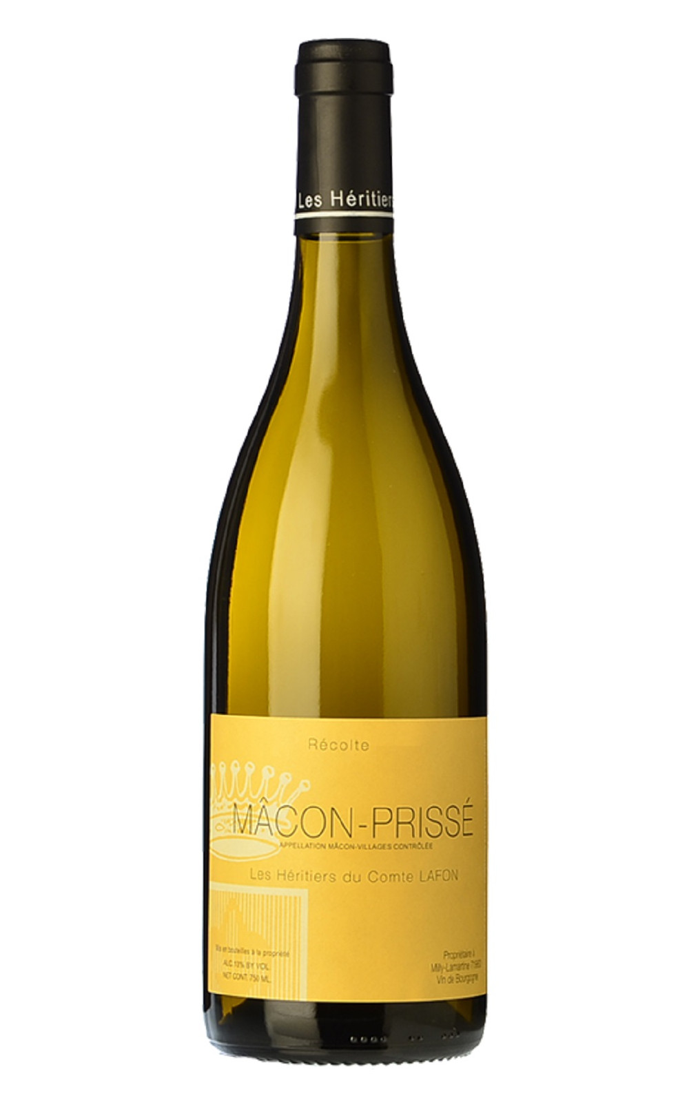 Heritiers du Comte Lafon Macon Prisse 2017 拉馮公爵繼承者 馬貢 普里斯白酒