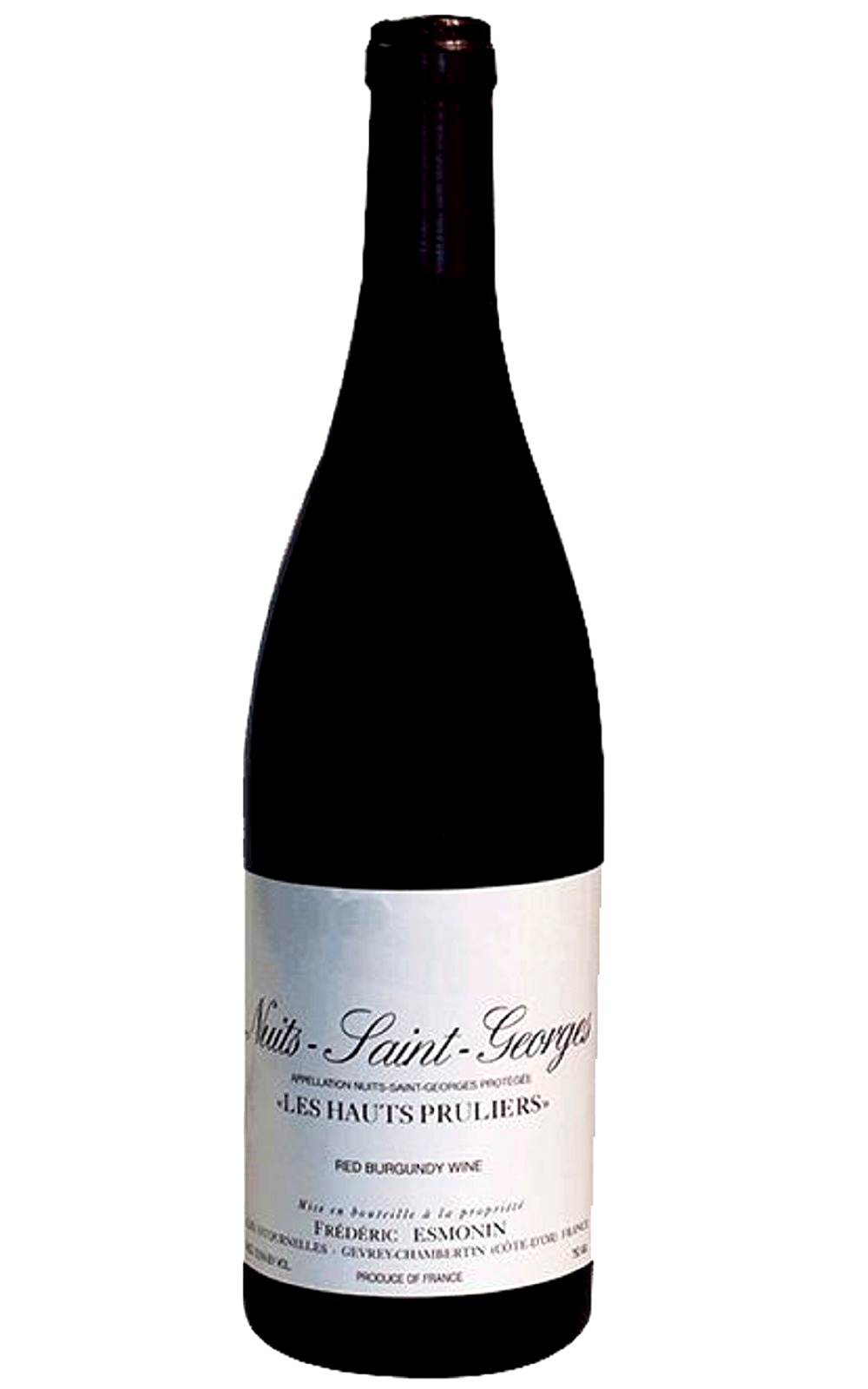 Domaine Frederic Esmonin Nuits Saint Georges Les Hauts Pruliers 2018 斐德列克‧艾斯莫南酒莊 夜聖喬治 普里耶高地 紅酒