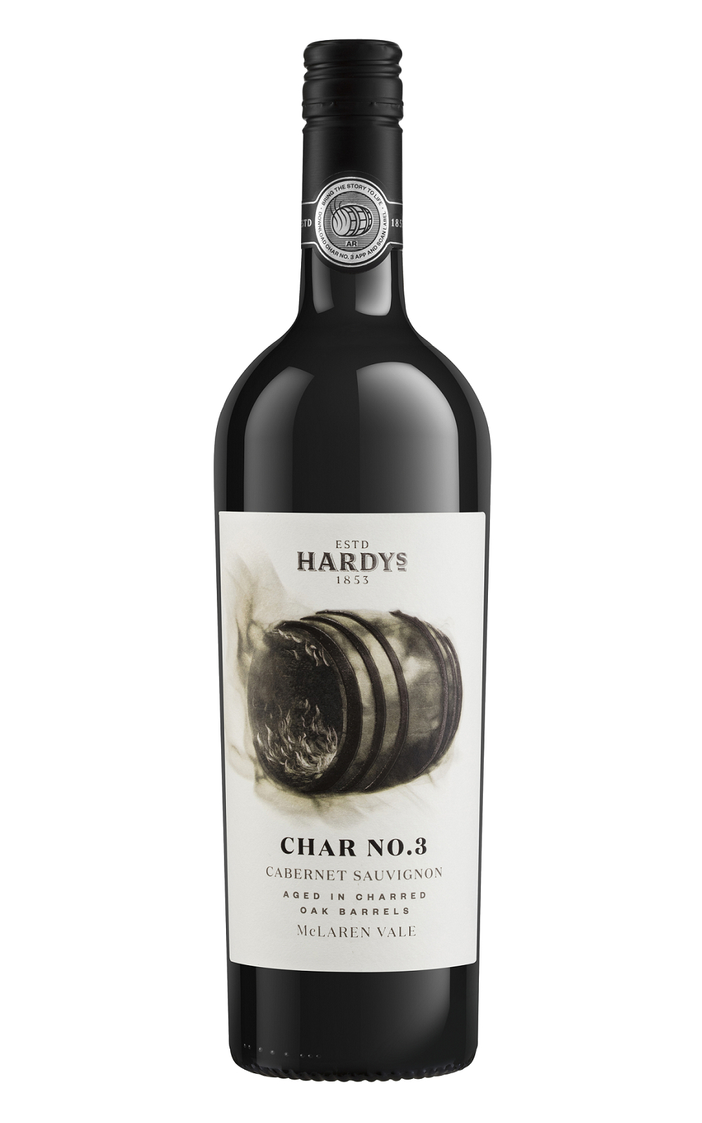 Hardys Wines Char No 3 Cabernet Sauvignon 2018 夏迪酒莊 烤桶三級 系列 卡本內蘇維濃紅酒
