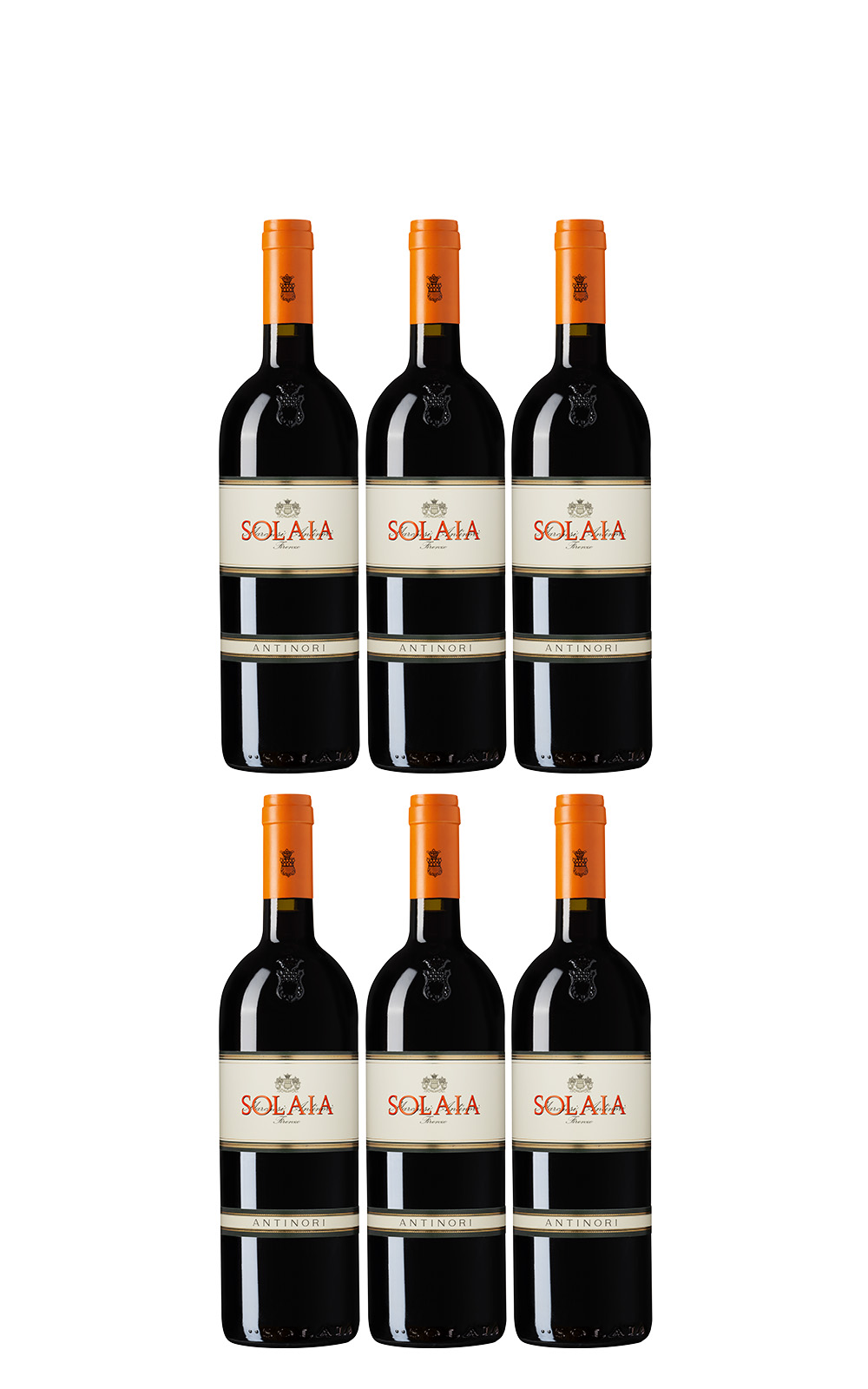 Marchesi Antinori Solaia 2009 2014 6 Bottle Set 750ml 6 NV 安蒂諾里酒莊 Solaia 垂直年份 2009 2014 六瓶套組 750ml 6