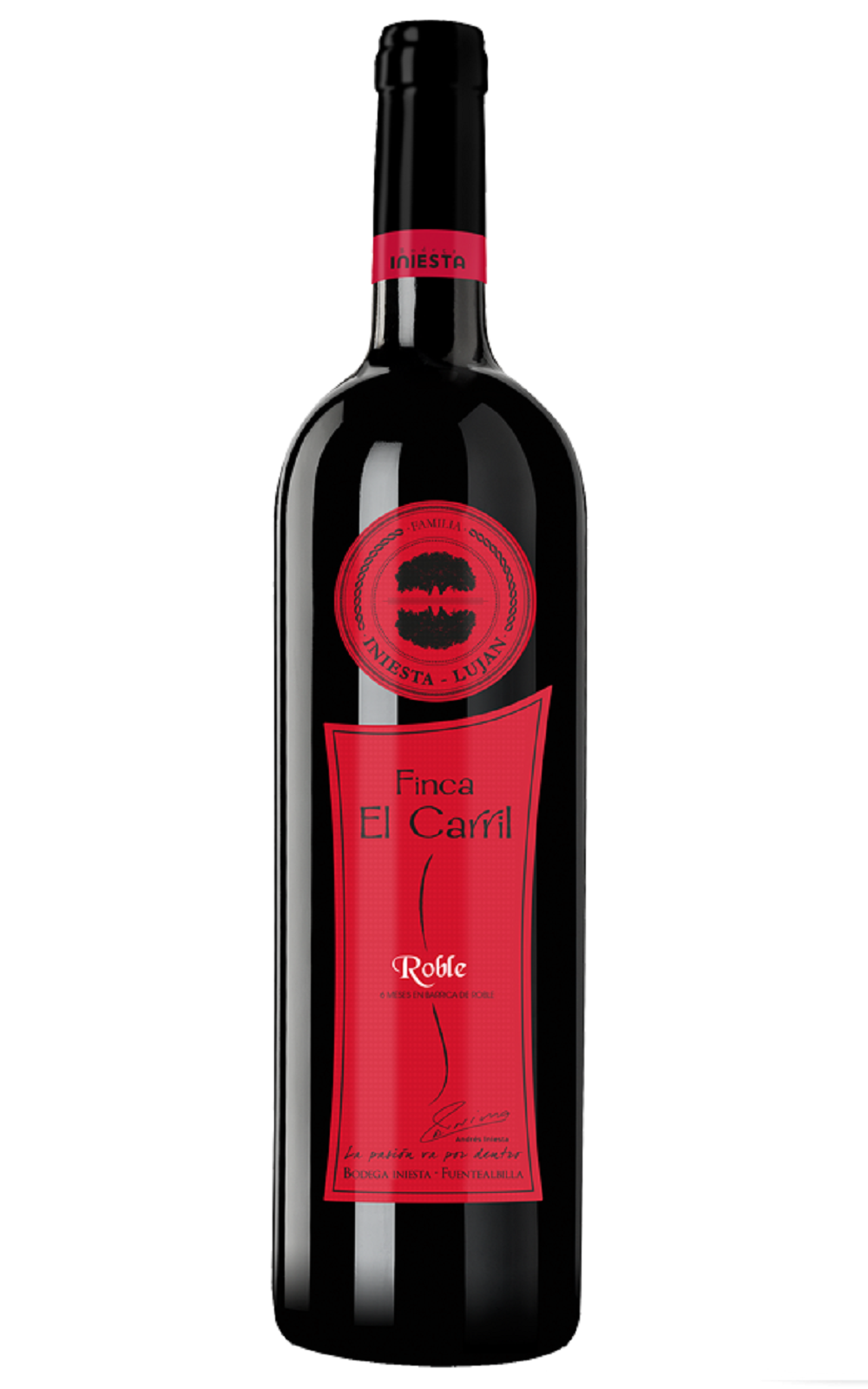 Bodega Iniesta Finca el Carril Roble 2014 世界足球之星伊涅斯塔酒莊 橡道之莊 紅酒