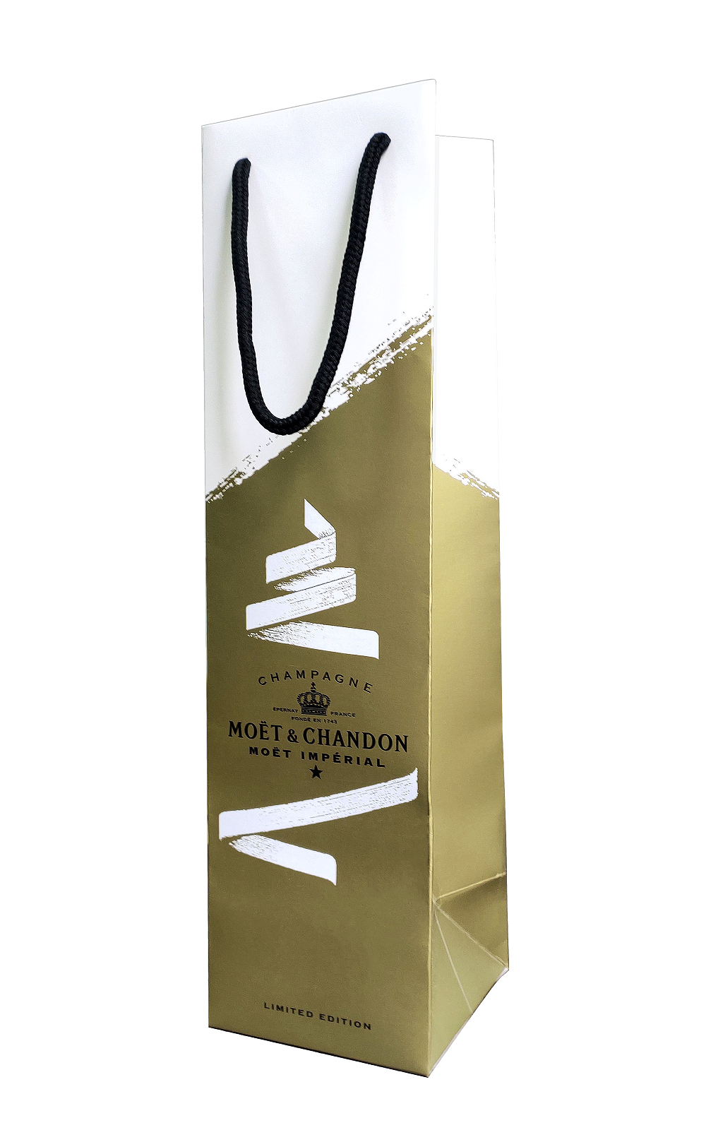 Moet Chandon 原廠贈品 Moët 2020聖誕限定經典單入提袋 酩悅香檳 原廠贈品 Moët 2020聖誕限定經典單入提袋