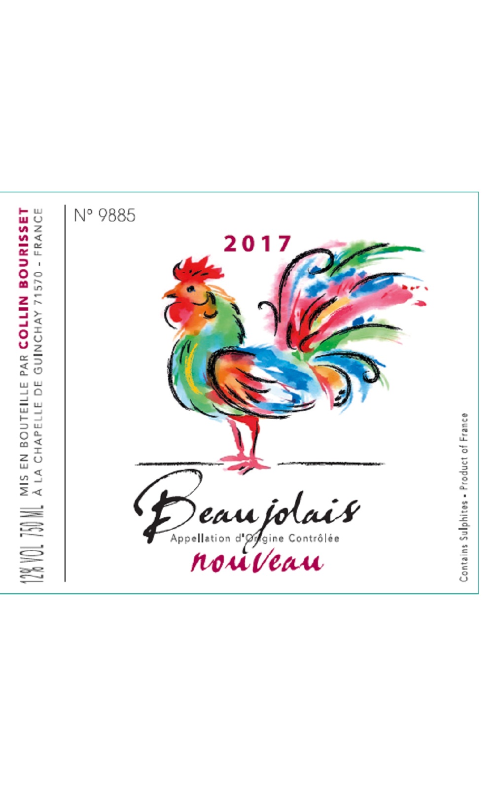 Collin Bourisset Beaujolais Nouveau 2017 柯林柏喜榭酒莊 薄酒萊新酒 牛年 限量版