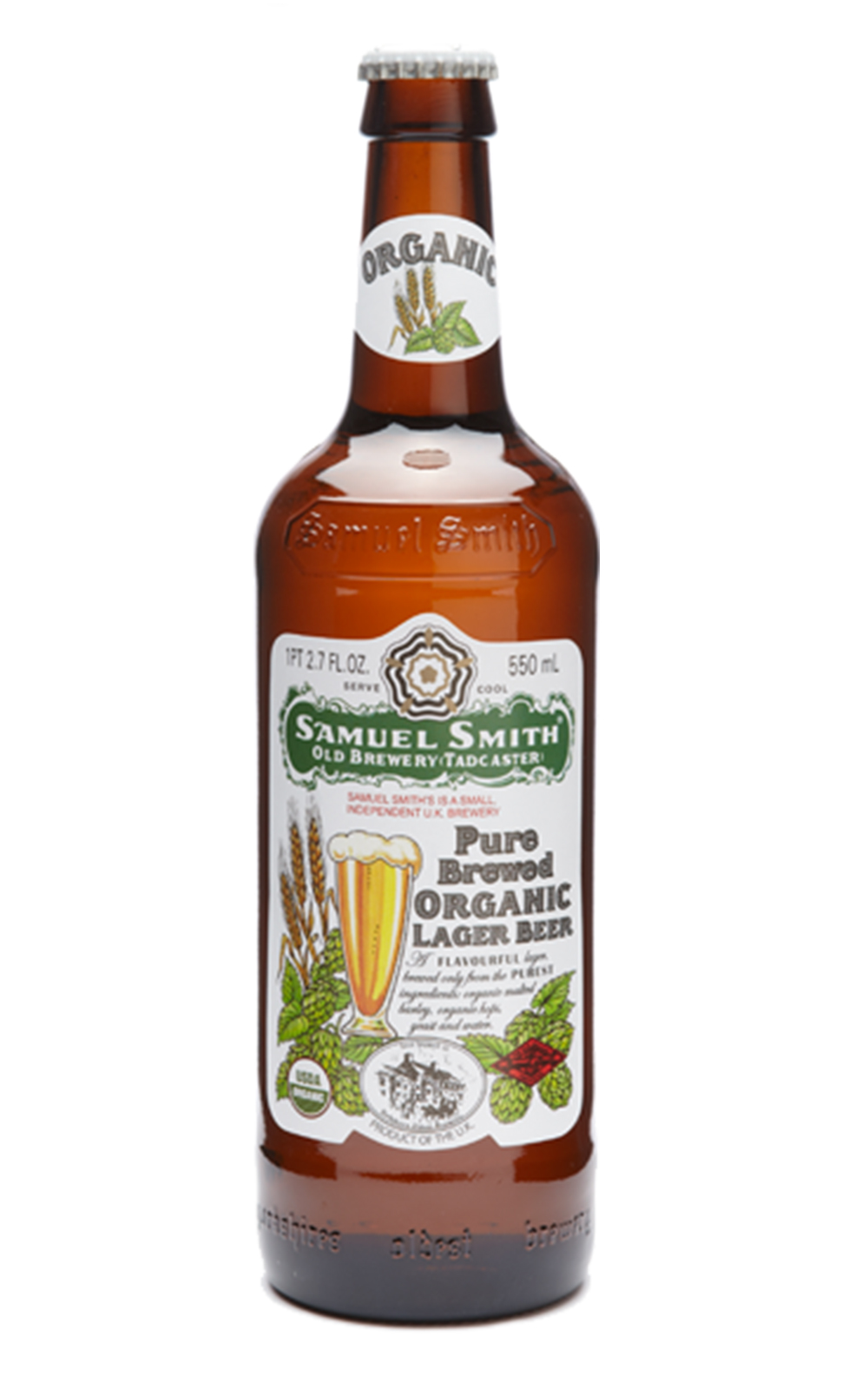 Samuel Smith s The Old Brewery Pure Brewed Organic Lager 塞繆爾史密斯老酒廠 有機純釀窖藏拉格啤酒