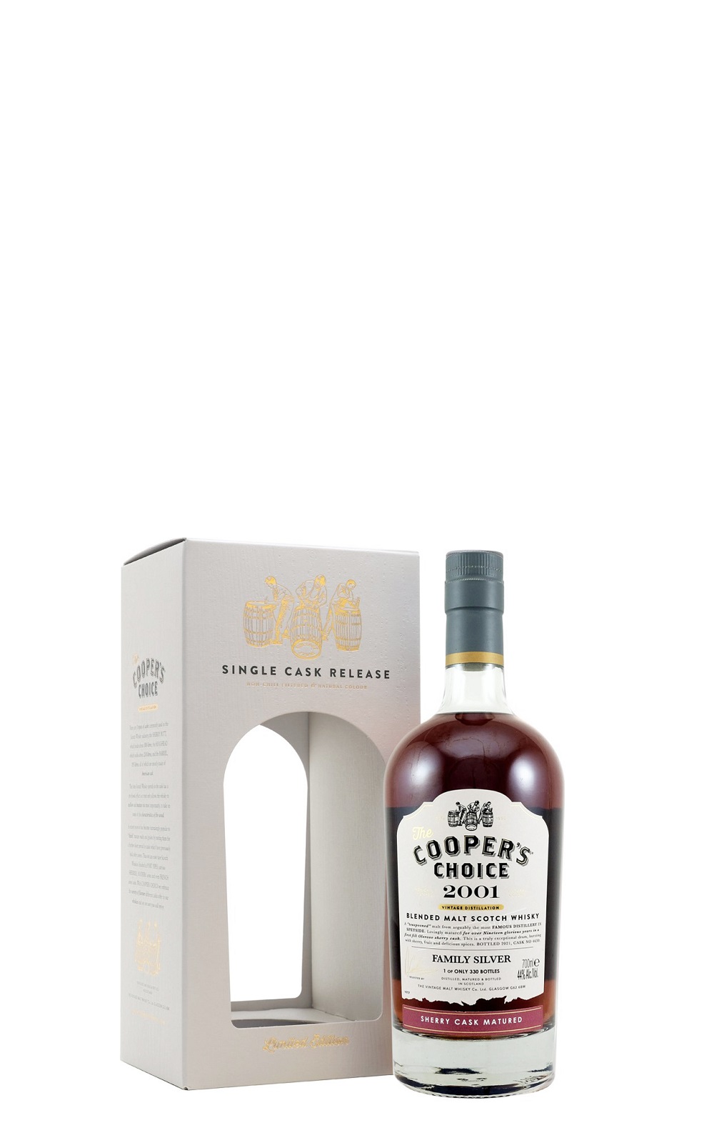 The Cooper s Choice Family Silver 2001 Oloroso Sherry Scotch Whisky 酷選大師 家族精選 2001 蘇格蘭威士忌