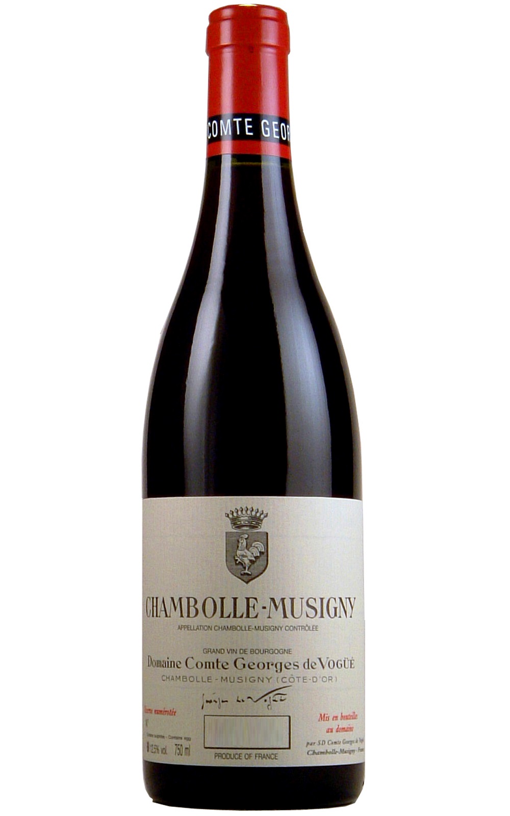 Domaine Comte Georges de Vogue Chambolle Musigny 2012 時尚喬治伯爵酒莊 香波蜜思妮紅酒