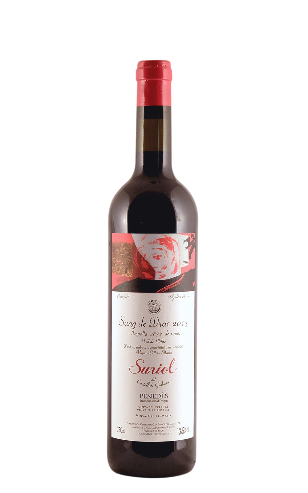 Can Suriol Sang de Drac Penedes 2016 樹里歐酒莊 龍血 佩內得斯紅酒