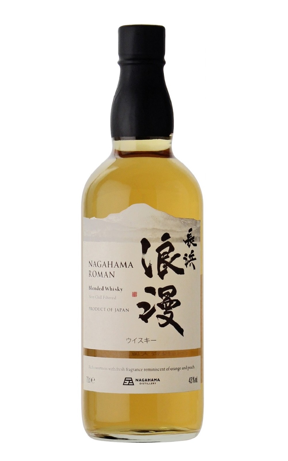 Nagahama Distillery ROMAN Blended Whisky 長濱蒸餾所 浪漫 調和威士忌