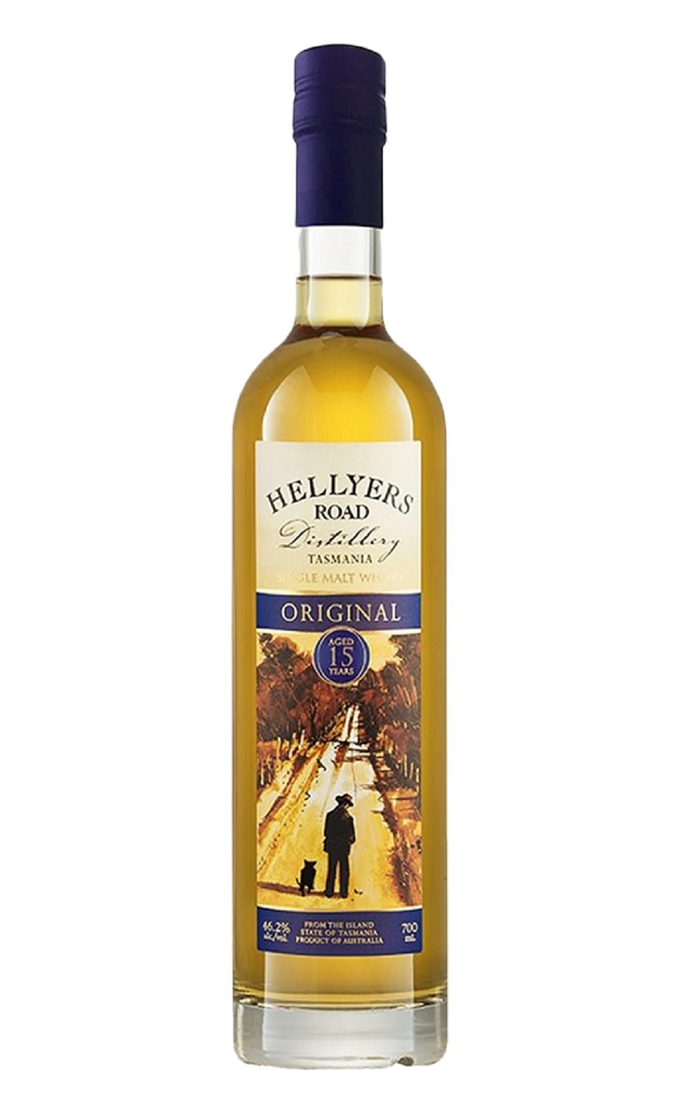 Hellyers Road Distillery Original Aged 15 Years Single Malt Whisky 海利爾之路蒸餾廠 15年單一麥芽精品威士忌