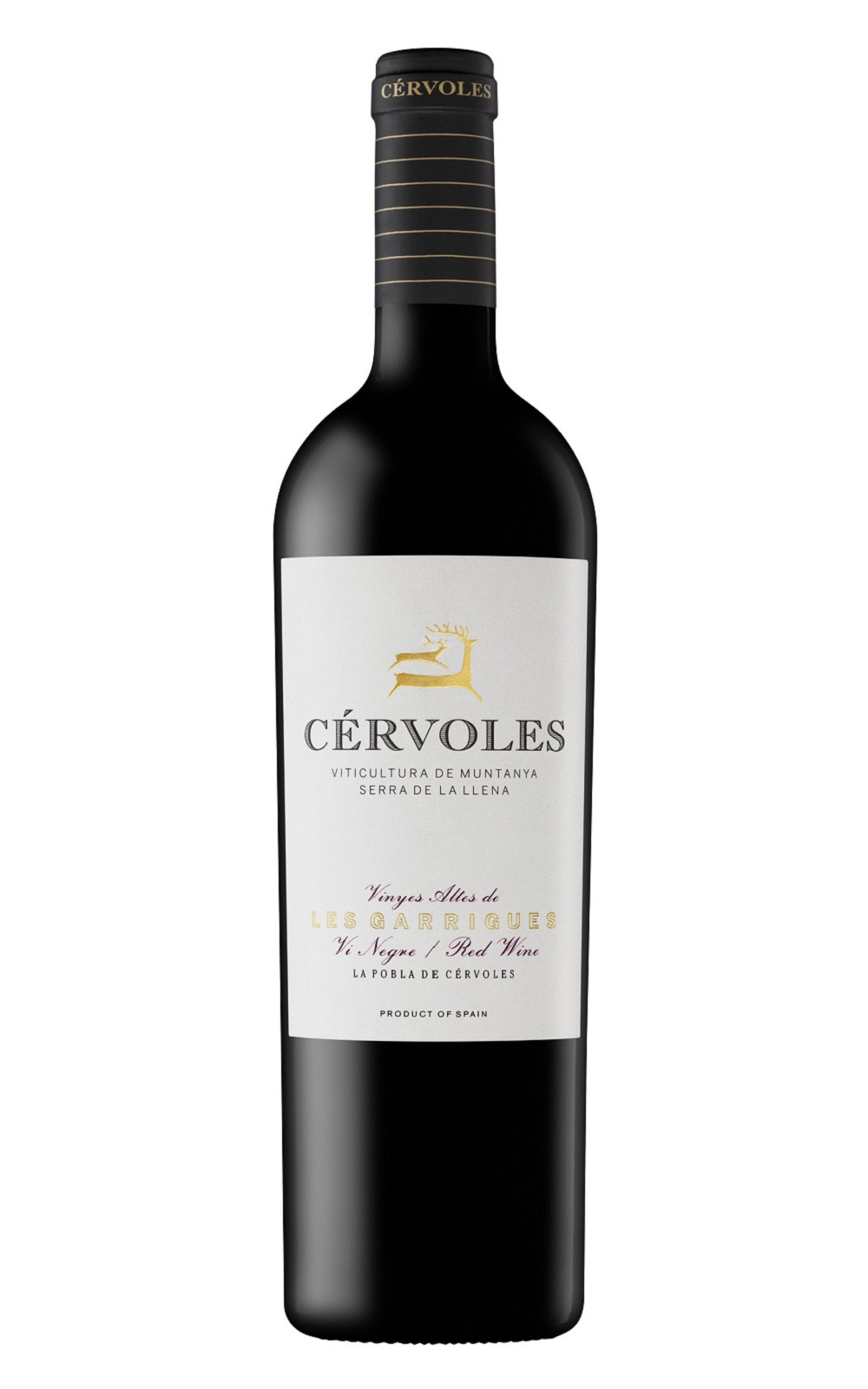 Cervoles Les Garrigues Vi Negre 2016 鹿躍莊園 鹿躍王單一莊園旗艦紅酒