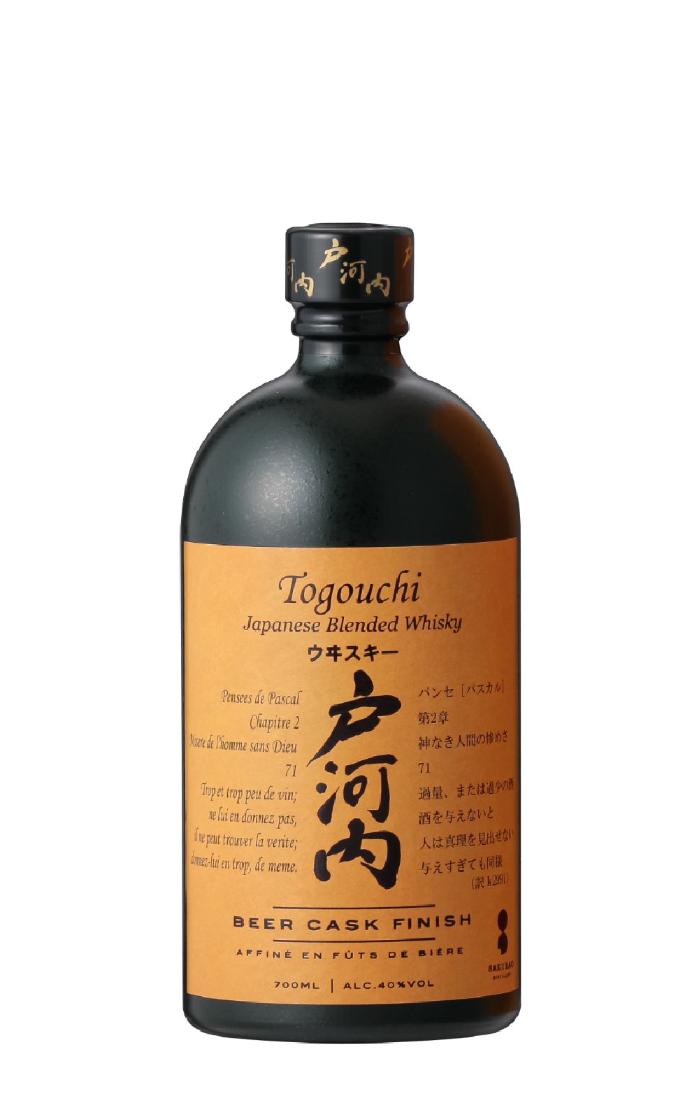 Sakurao Distillery Togouchi Beer Cask Finish Blended Japanese Whisky 櫻尾蒸餾廠 戶河內 啤酒桶調和日本威士忌