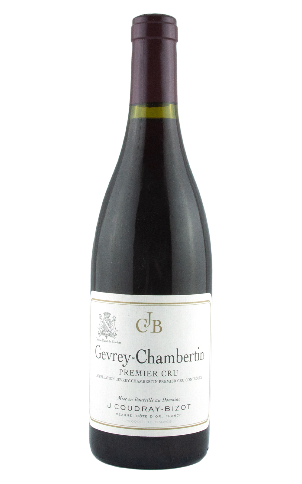 Château de Beaufort J Coudray Bizot Gevrey Chambertin 1er Cru 2001 克德黑 畢索酒莊 哲維瑞香貝丹 一級園紅酒