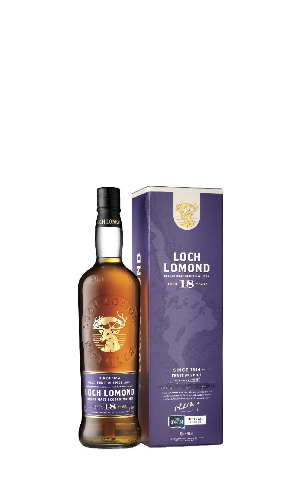Loch Lomond Distillery Aged 18 Years Single Malt Scotch Whisky 羅曼德湖蒸餾廠 18年單一麥芽蘇格蘭威士忌